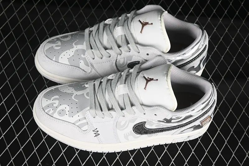 All categories Air Jordan Jordan series basketball shoes Air Jordan 1 Low Air Jordan 1 Low AJ1 Joe 1 Panda Prank CNY Youlong Zeling Zhizhishan low-top casual sneakers HF1567-200